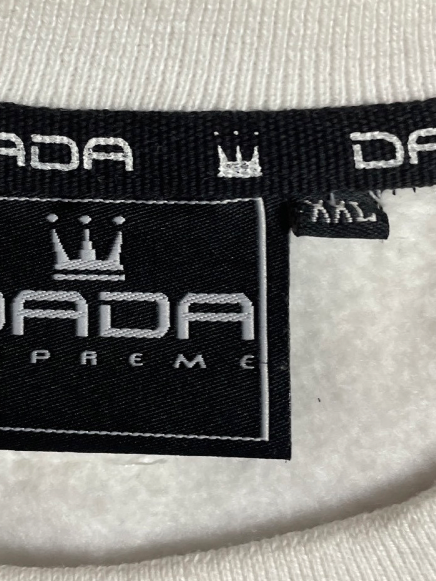 Y2K Dada Supreme Crewneck - XXL